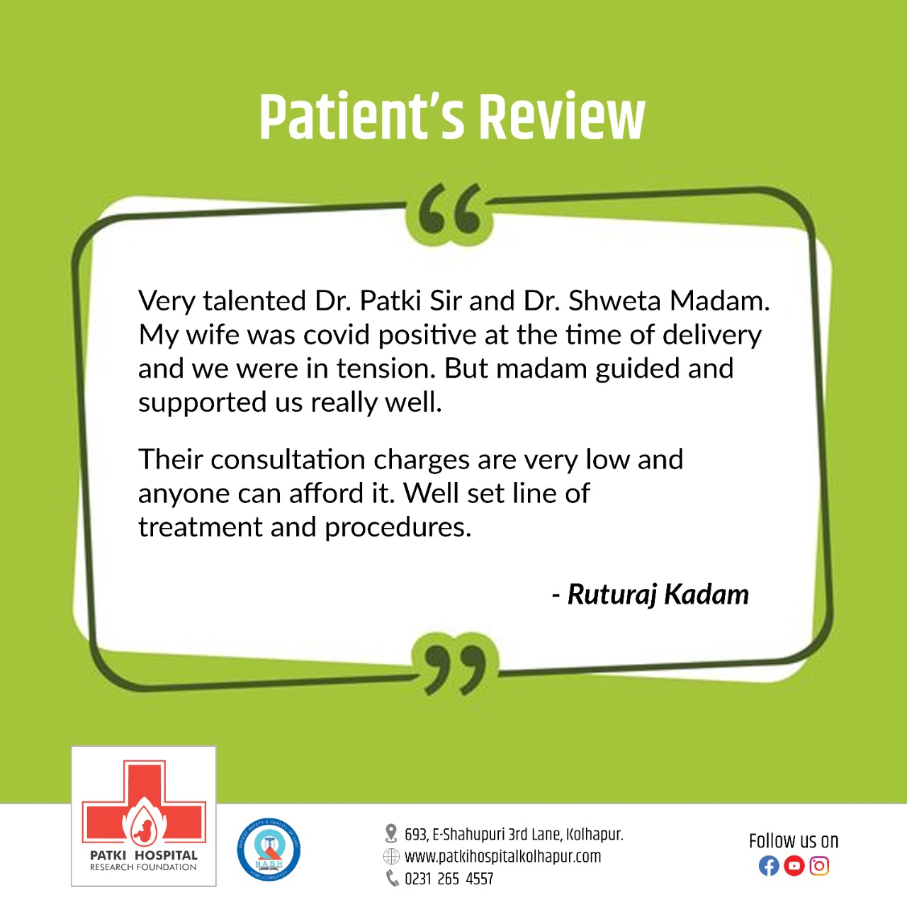 Patki Hospital Review